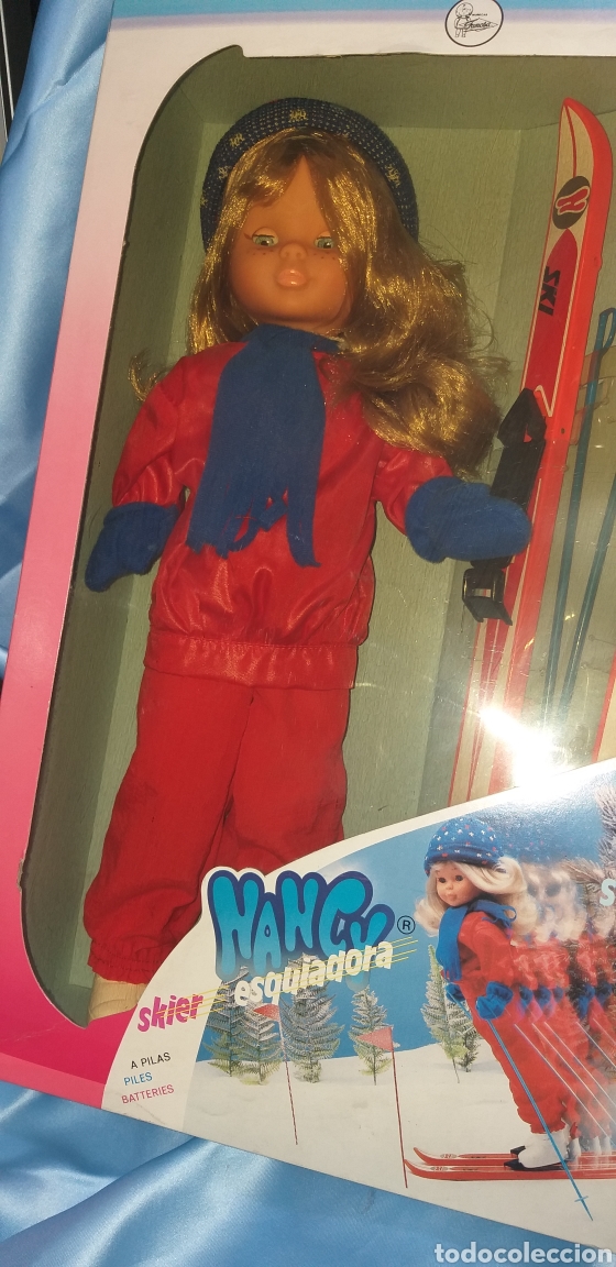 Mu&ntilde;ecas Nancy y Lucas: MU&Ntilde;ECA NANCY ESQUIADORA EN SU CAJA ORIGINAL - Foto 3