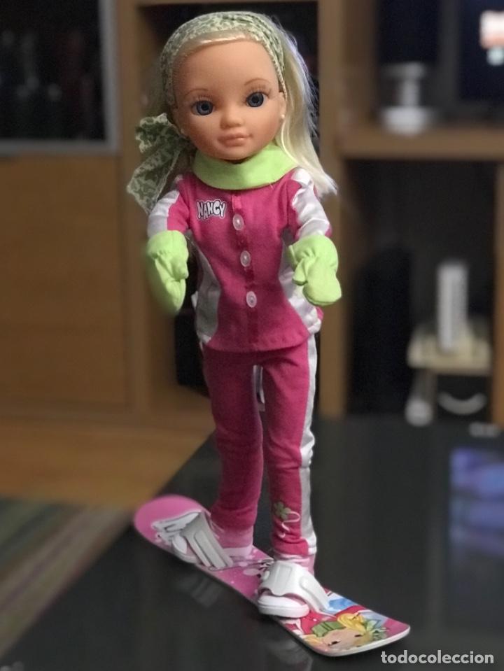 Mu&ntilde;ecas Nancy y Lucas: Mu&ntilde;eca Nancy Green Sports Snowboard - Foto 3