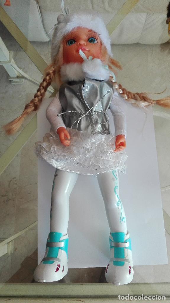 Mu&ntilde;ecas Nancy y Lucas: MU&Ntilde;ECA NANCY NEW ESQUIADORA FUNCIONA - Foto 1