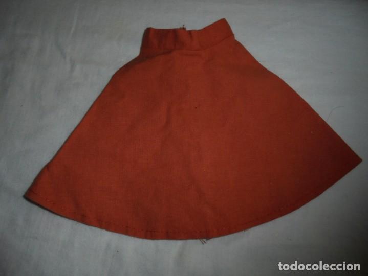 Mu&ntilde;ecas Nancy y Lucas: FALDA DEL CONJUNTO FLOR DE NANCY A&Ntilde;OS 70 - Foto 2