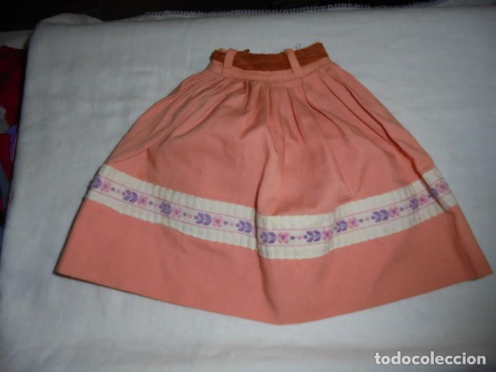 Mu&ntilde;ecas Nancy y Lucas: FALDA DE NANCY CON CENEFA  A&Ntilde;OS 80 REF.80009 - Foto 1