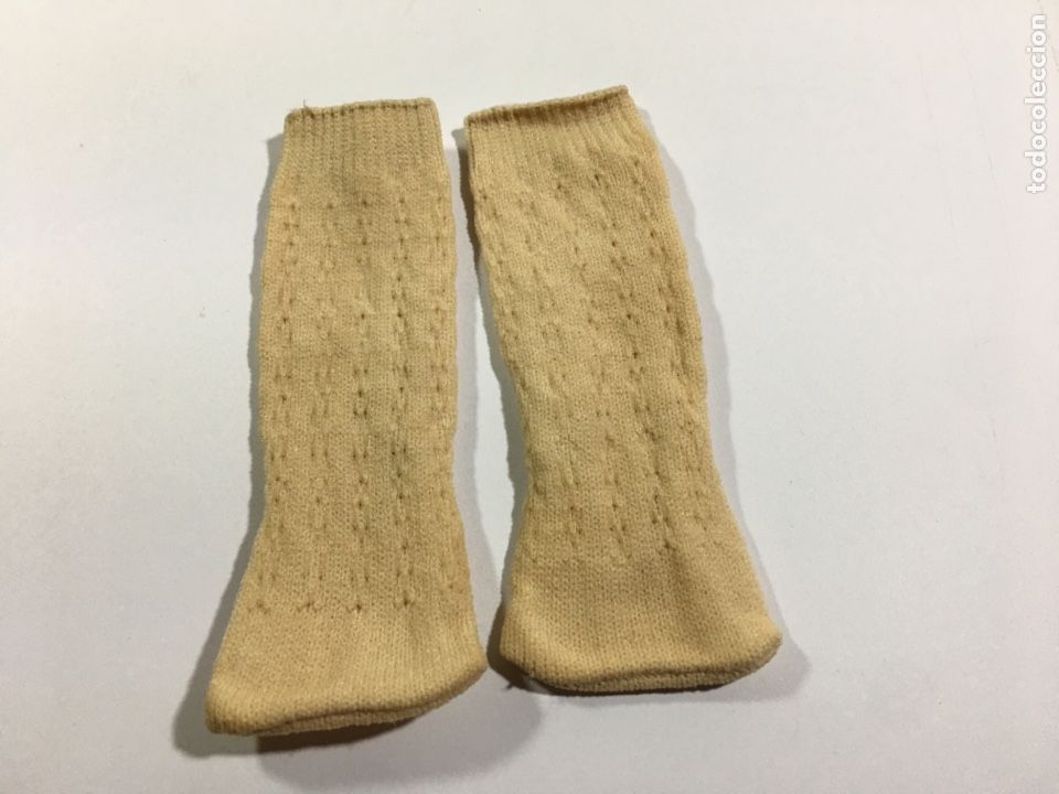 Mu&ntilde;ecas Nancy y Lucas: CALCETINES CALCETAS MARRON BEIG MU&Ntilde;ECA NANCY - Foto 1