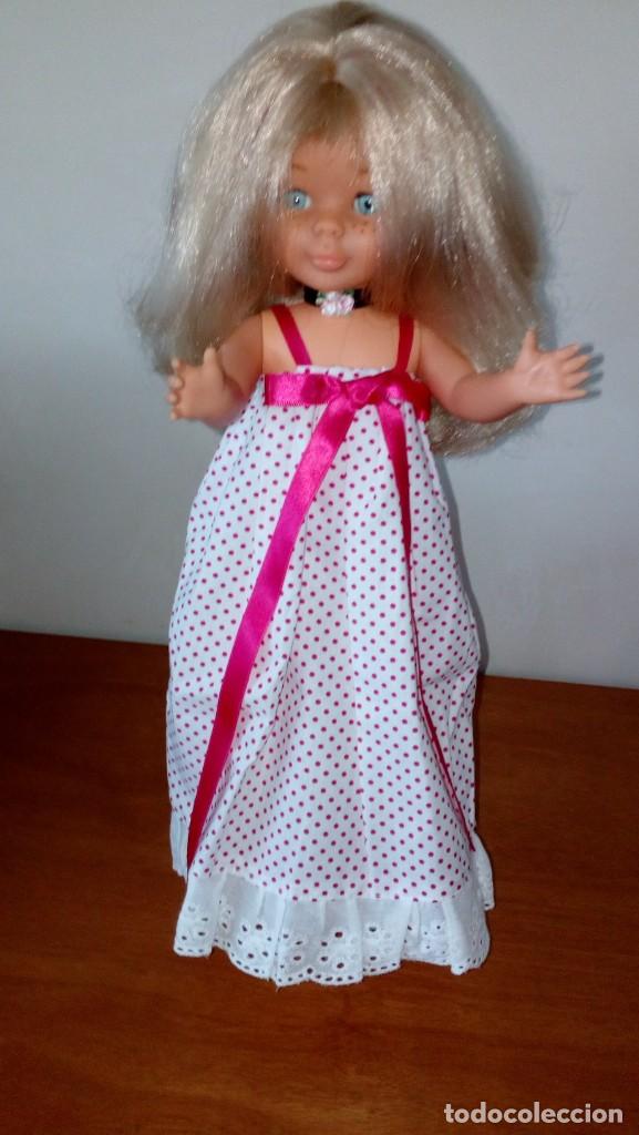 Mu&ntilde;ecas Nancy y Lucas: Replica vestido azalea para Nancy. - Foto 2