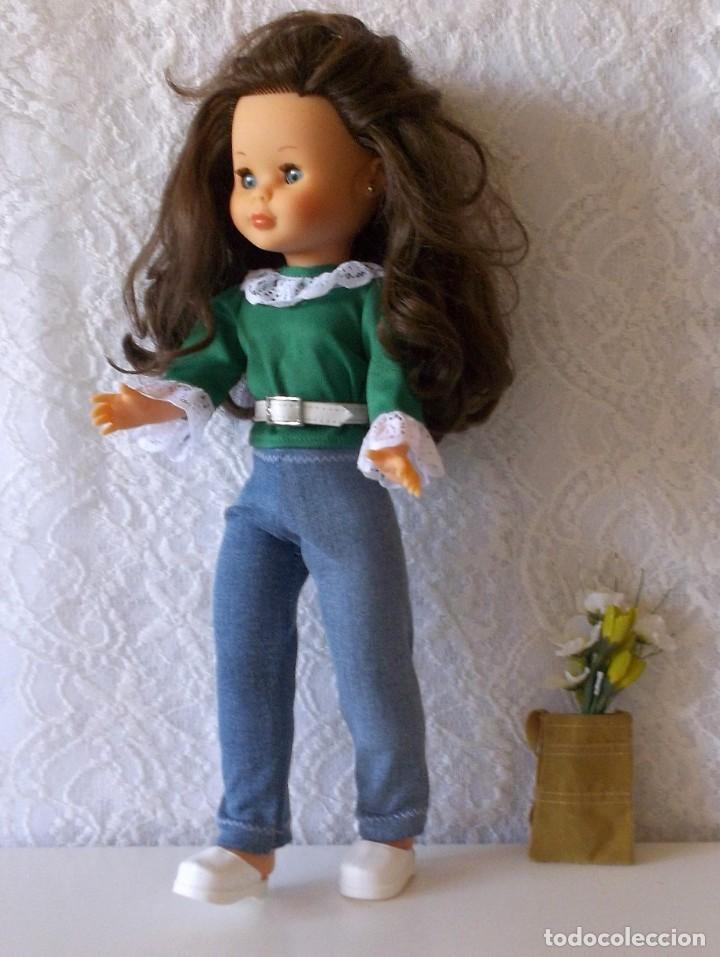 Mu&ntilde;ecas Nancy y Lucas: CAMISA ARTESANAL NANCY CON PUNTILLA - Foto 2