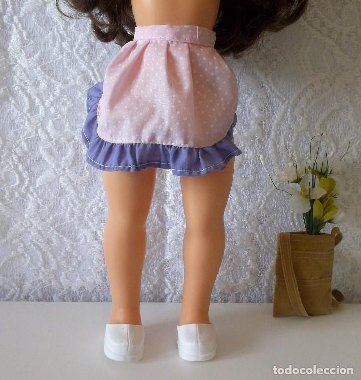 Mu&ntilde;ecas Nancy y Lucas: DELANTAL ARTESANAL PARA NANCY - Foto 1