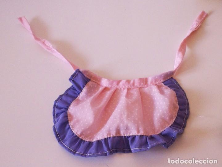 Mu&ntilde;ecas Nancy y Lucas: DELANTAL ARTESANAL PARA NANCY - Foto 2