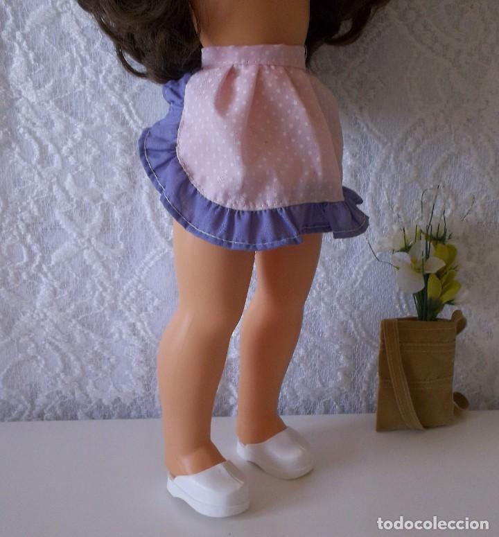Mu&ntilde;ecas Nancy y Lucas: DELANTAL ARTESANAL PARA NANCY - Foto 3