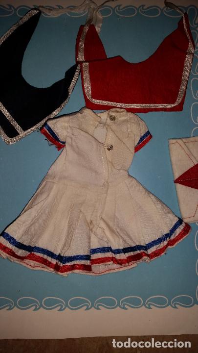 Mu&ntilde;ecas Nancy y Lucas: CONJUNTO DE NANCY MODELO MARINERA VERSI&Oacute;N VESTIDO - Foto 2