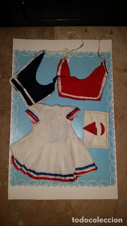 Mu&ntilde;ecas Nancy y Lucas: CONJUNTO DE NANCY MODELO MARINERA VERSI&Oacute;N VESTIDO - Foto 1