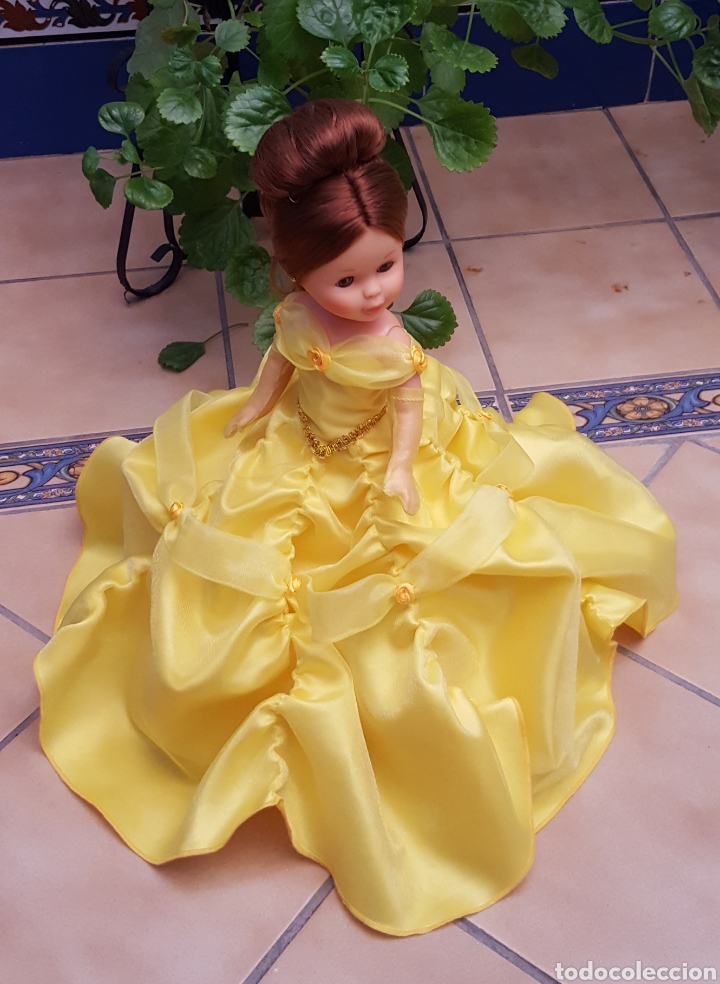 Mu&ntilde;ecas Nancy y Lucas: Vestido Bella confeccionado - Foto 3