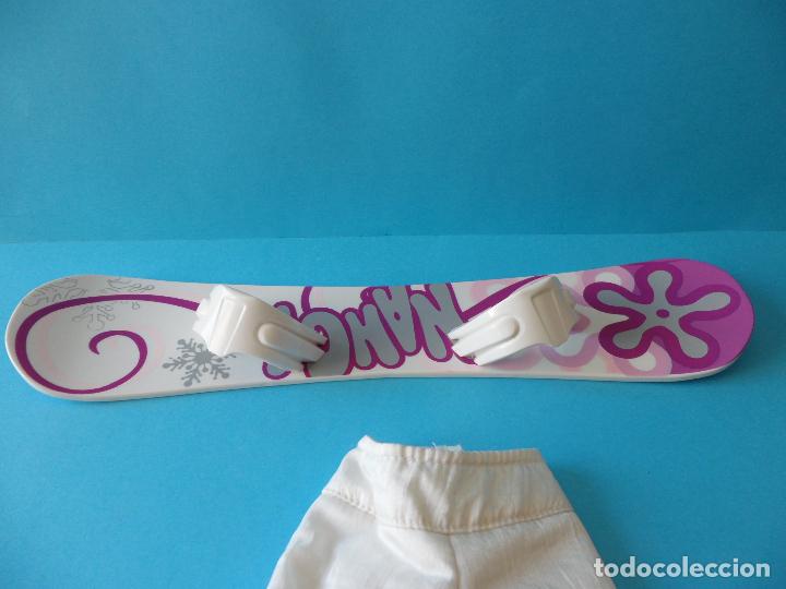 Mu&ntilde;ecas Nancy y Lucas: Tabla de snowboard y pantal&oacute;n de Nancy New - Foto 4