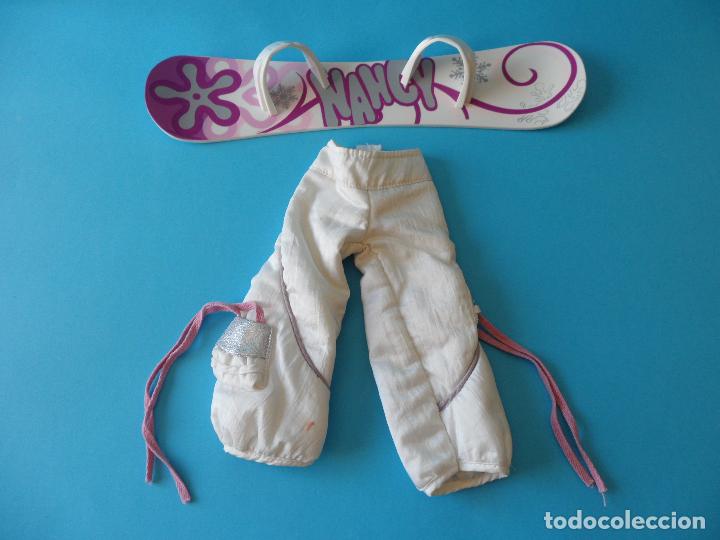 Mu&ntilde;ecas Nancy y Lucas: Tabla de snowboard y pantal&oacute;n de Nancy New - Foto 1