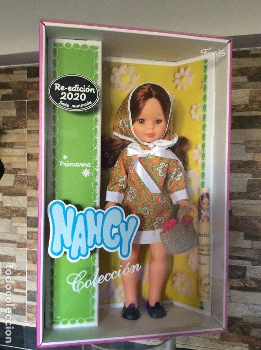 Muñeca Nancy Colección Primavera Años 70, Reedición 2020 Con