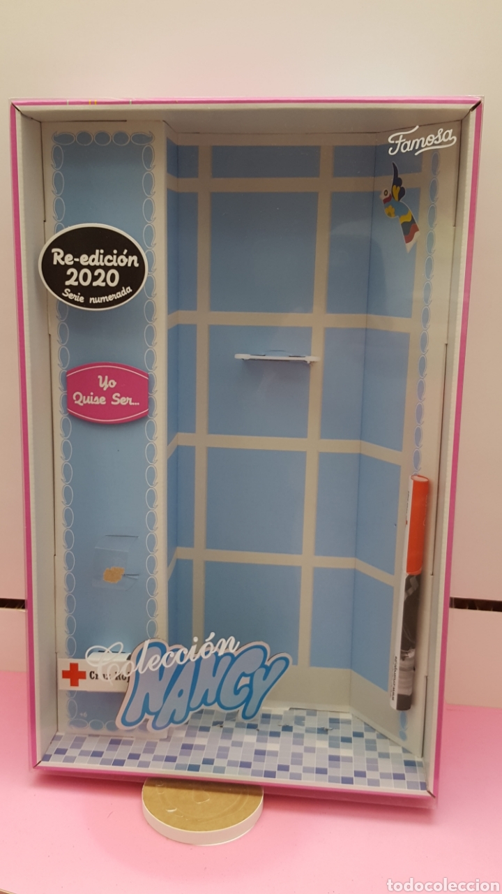 Mu&ntilde;ecas Nancy y Lucas: Caja de Nancy enfermera plegada - Foto 2