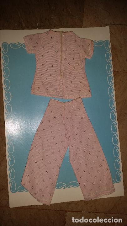 Mu&ntilde;ecas Nancy y Lucas: DIFICIL VERSION PIJAMA DE NANCY A&Ntilde;OS 70 en rosa - Foto 2