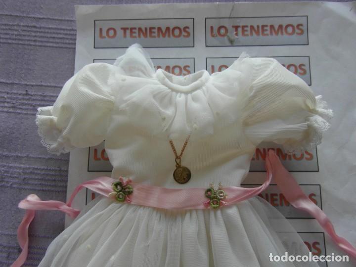 Mu&ntilde;ecas Nancy y Lucas: vestido comunion nancy con medalla - Foto 2
