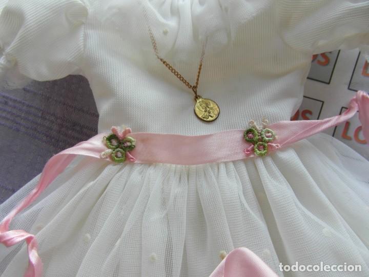 Mu&ntilde;ecas Nancy y Lucas: vestido comunion nancy con medalla - Foto 7