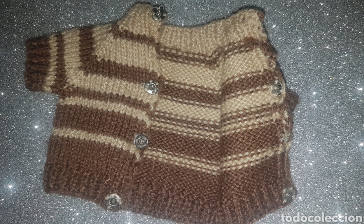 Mu&ntilde;ecas Nancy y Lucas: Jersey o chaqueta valido para mu&ntilde;eca Nancy rayas - Foto 5