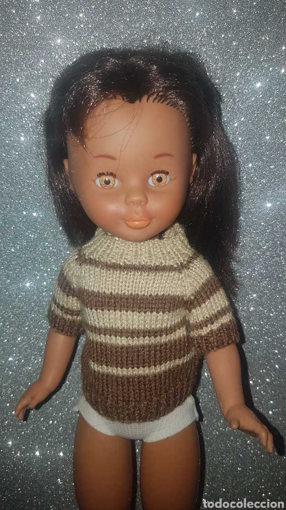 Mu&ntilde;ecas Nancy y Lucas: Jersey o chaqueta valido para mu&ntilde;eca Nancy rayas - Foto 1