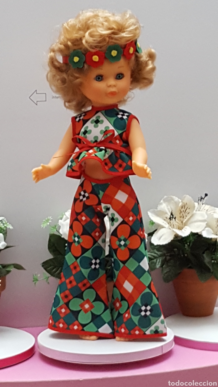 Mu&ntilde;ecas Nancy y Lucas: Conjunto En el Jard&iacute;n confeccionado - Foto 2