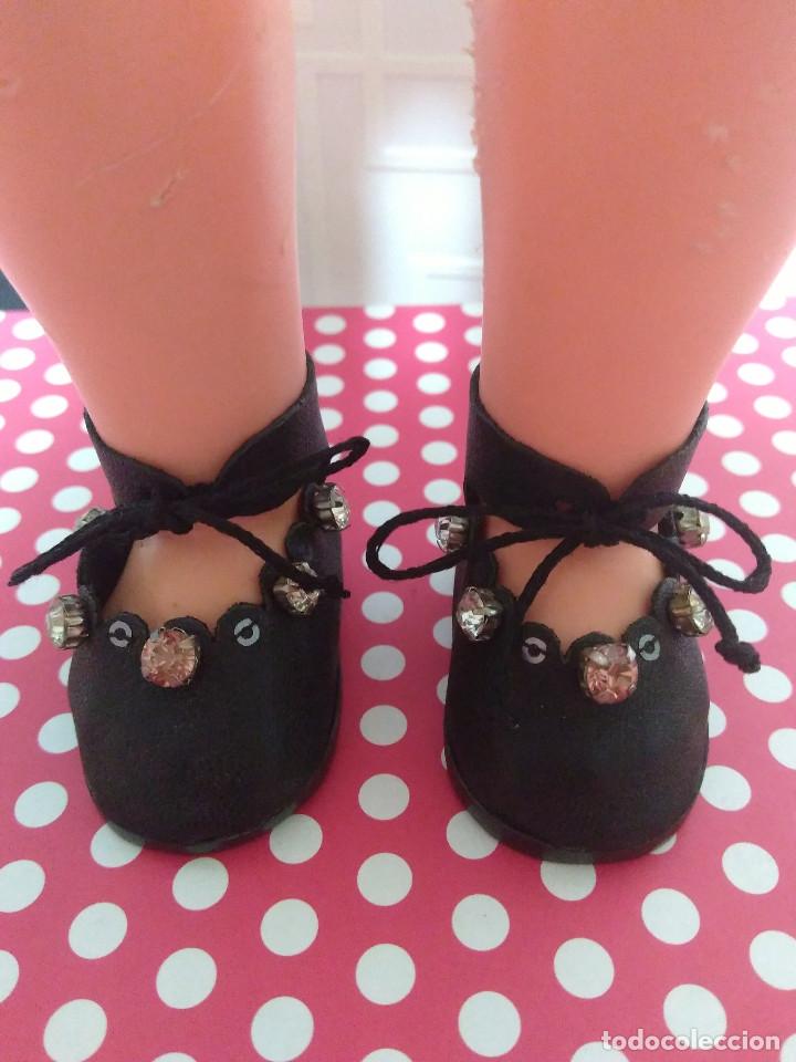 Mu&ntilde;ecas Nancy y Lucas: Botines de cuero para Nancy - Foto 4