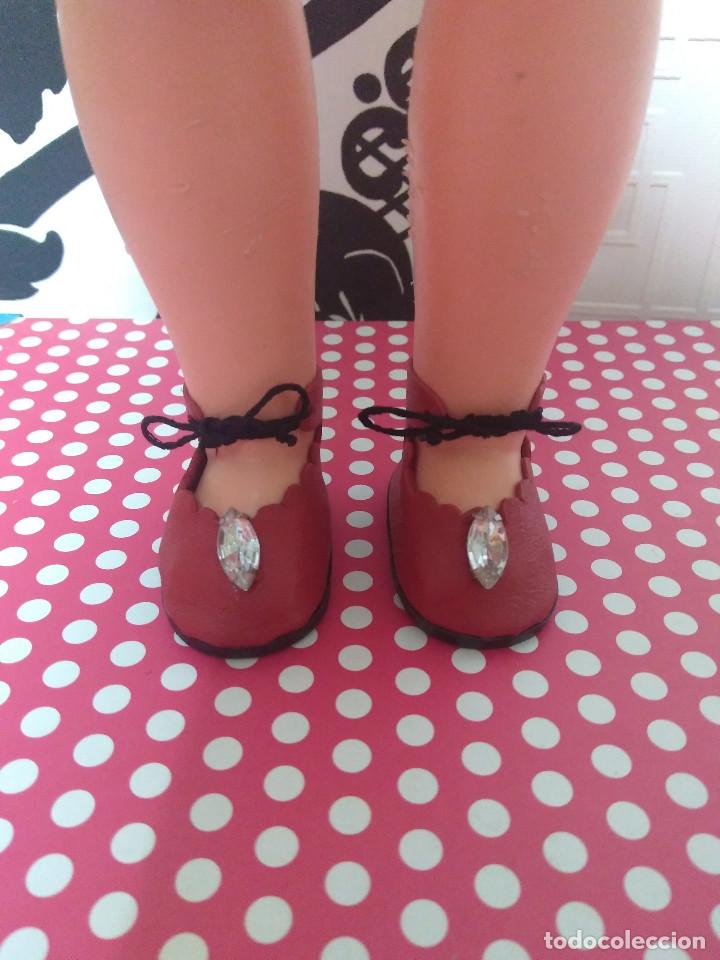 Mu&ntilde;ecas Nancy y Lucas: Botines de cuero para Nancy - Foto 1