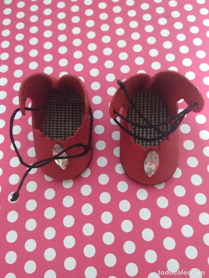Mu&ntilde;ecas Nancy y Lucas: Botines de cuero para Nancy - Foto 5