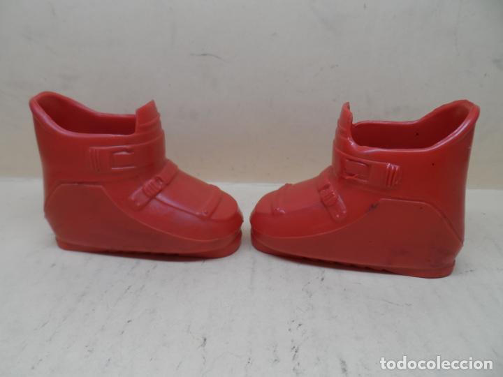 Mu&ntilde;ecas Nancy y Lucas: BOTAS ROJAS SKI NANCY A&Ntilde;OS 70 - Foto 3