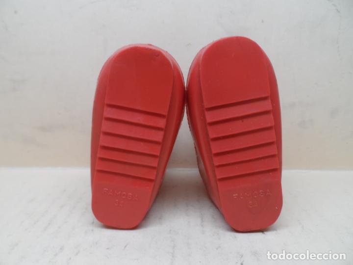 Mu&ntilde;ecas Nancy y Lucas: BOTAS ROJAS SKI NANCY A&Ntilde;OS 70 - Foto 4