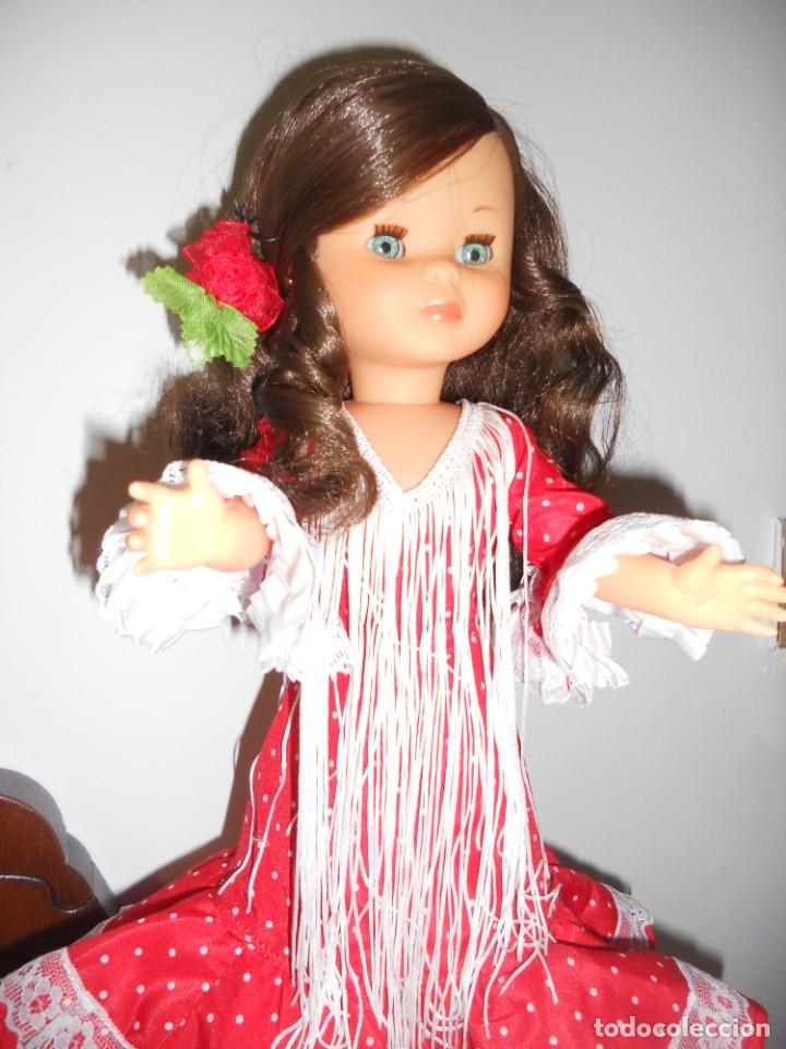 Mu&ntilde;ecas Nancy y Lucas: NANCY DE COLECCION CON TRAJE DE FLAMENCA IMPECABLE. - Foto 2