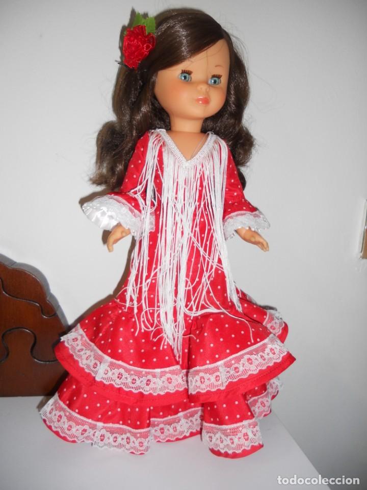 Mu&ntilde;ecas Nancy y Lucas: NANCY DE COLECCION CON TRAJE DE FLAMENCA IMPECABLE. - Foto 9