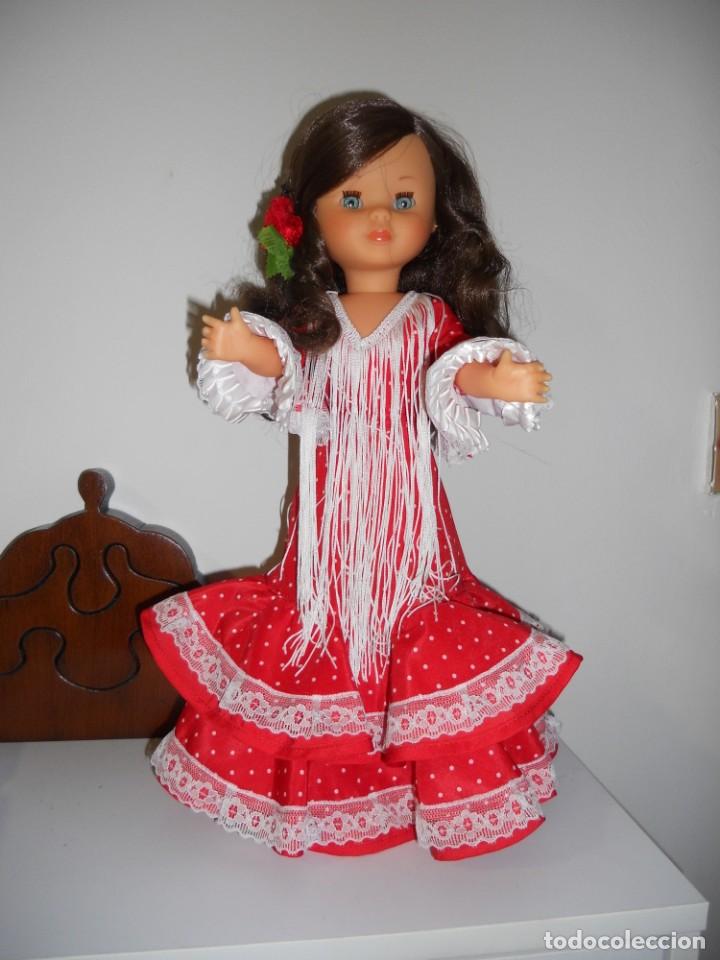 Mu&ntilde;ecas Nancy y Lucas: NANCY DE COLECCION CON TRAJE DE FLAMENCA IMPECABLE. - Foto 10
