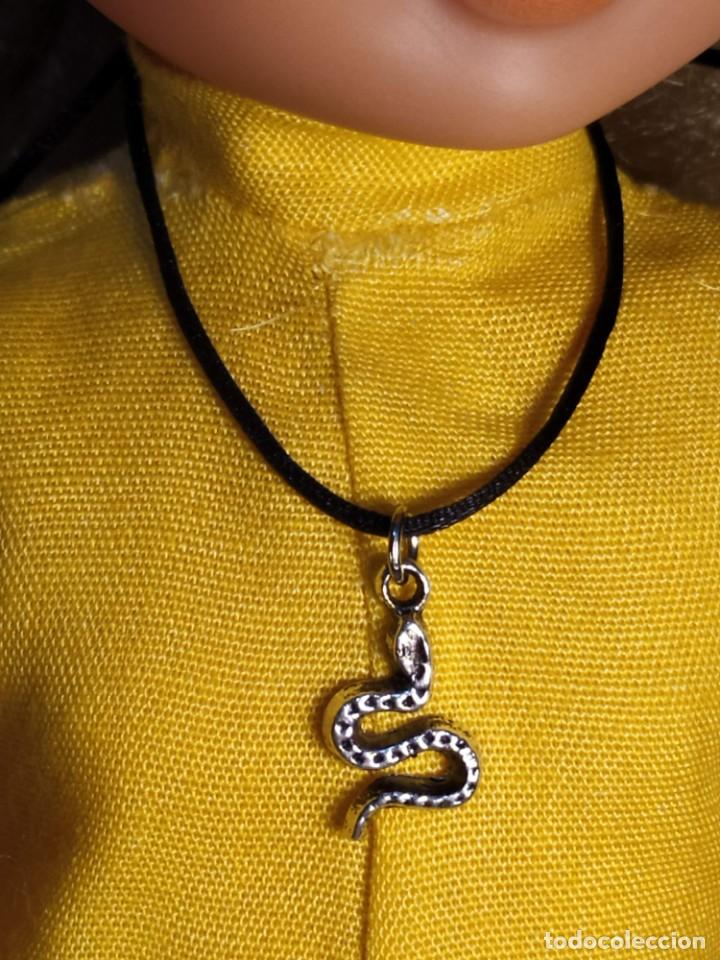 Mu&ntilde;ecas Nancy y Lucas: COLGANTE SERPIENTE PARA NANCY, PLATEADO - Foto 1