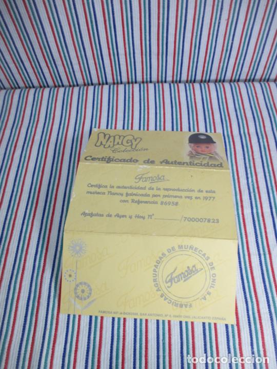 Mu&ntilde;ecas Nancy y Lucas: NANCY, CERTIFICADO ORIGINAL - Foto 1