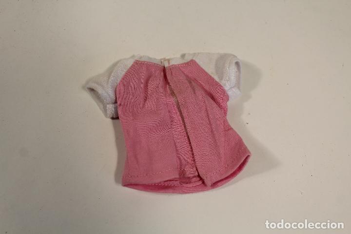Mu&ntilde;ecas Nancy y Lucas: CAMISETA DE COLOR ROSA NANCY - Foto 2