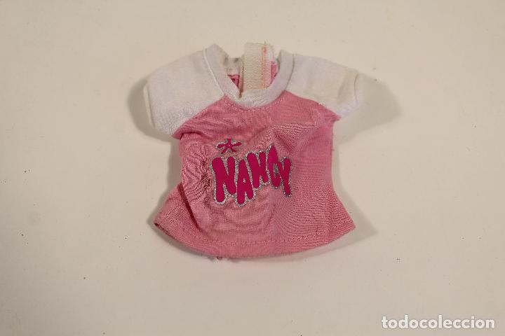 Mu&ntilde;ecas Nancy y Lucas: CAMISETA DE COLOR ROSA NANCY - Foto 3