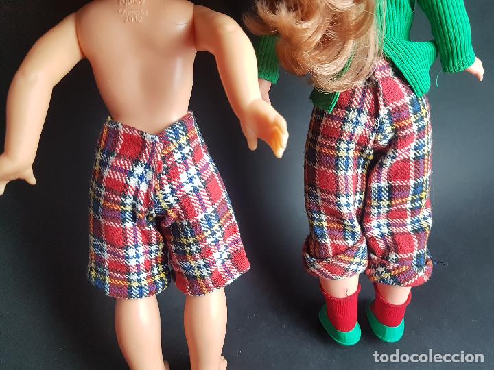 Mu&ntilde;ecas Nancy y Lucas: pantalon nancy conjunto escoces version rara - Foto 2