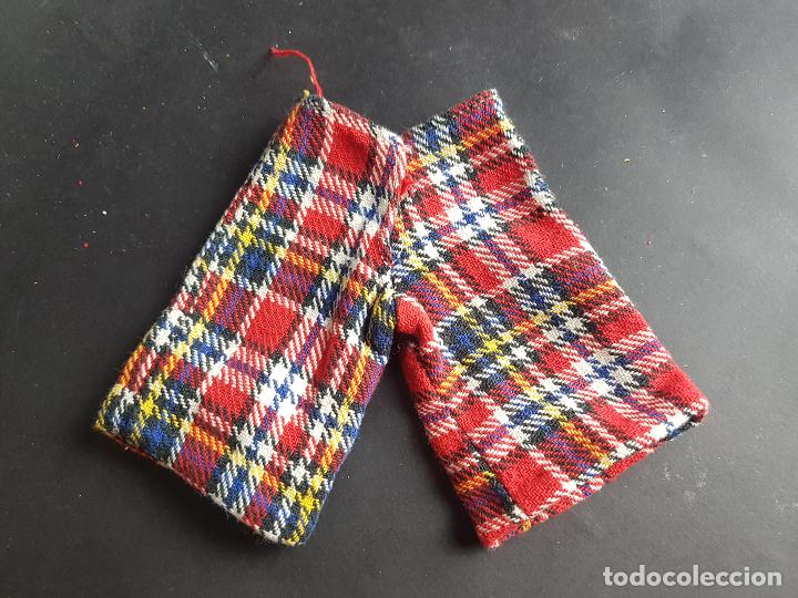 Mu&ntilde;ecas Nancy y Lucas: pantalon nancy conjunto escoces version rara - Foto 4