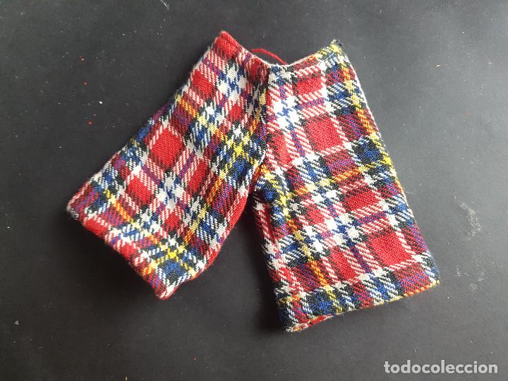 Mu&ntilde;ecas Nancy y Lucas: pantalon nancy conjunto escoces version rara - Foto 3