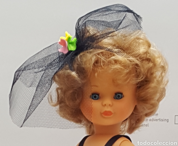 Mu&ntilde;ecas Nancy y Lucas: R&eacute;plica del tocado del Conjunto Retro - Foto 2