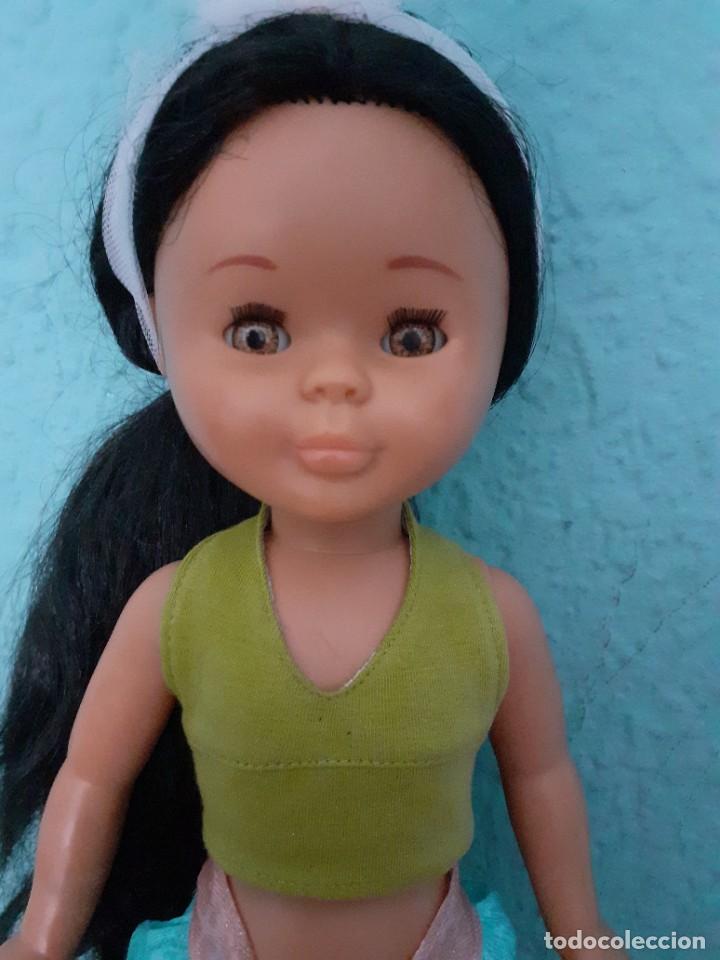 Mu&ntilde;ecas Nancy y Lucas: Mu&ntilde;eca Nancy cuentos Jasmine, en buen estado - Foto 1