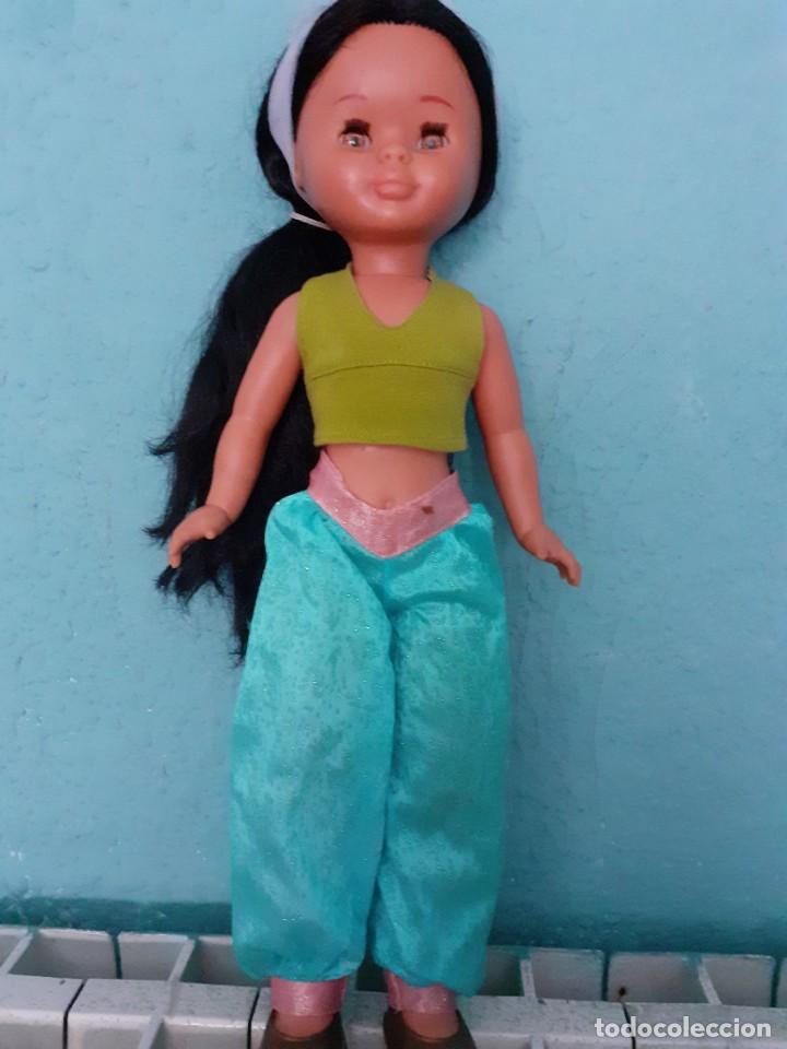 Mu&ntilde;ecas Nancy y Lucas: Mu&ntilde;eca Nancy cuentos Jasmine, en buen estado - Foto 2