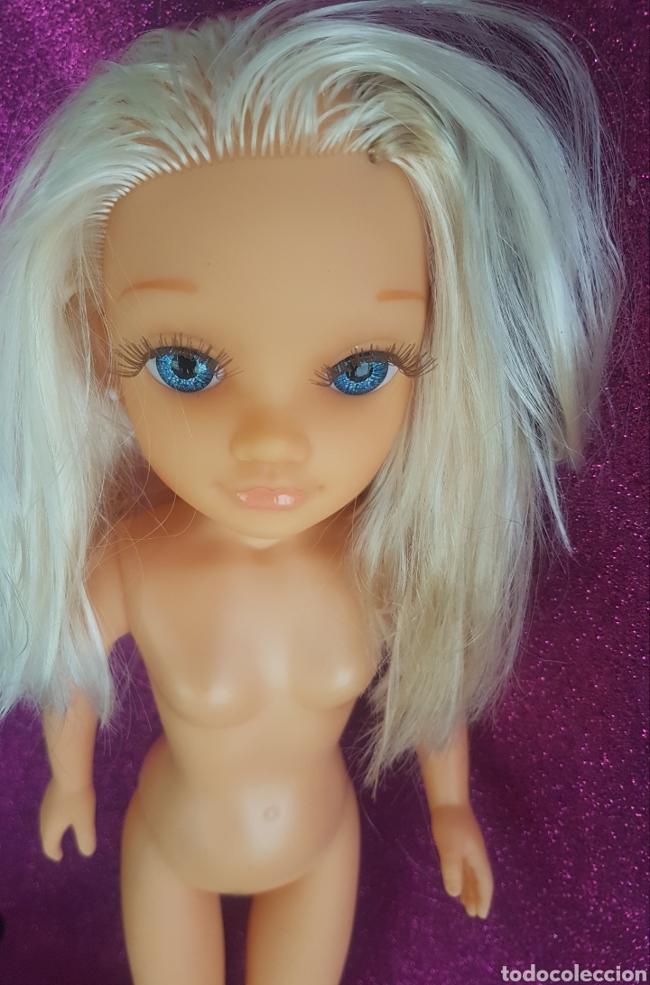 Mu&ntilde;ecas Nancy y Lucas: Mu&ntilde;eca Nancy New articulada rubia con mechas - Foto 3