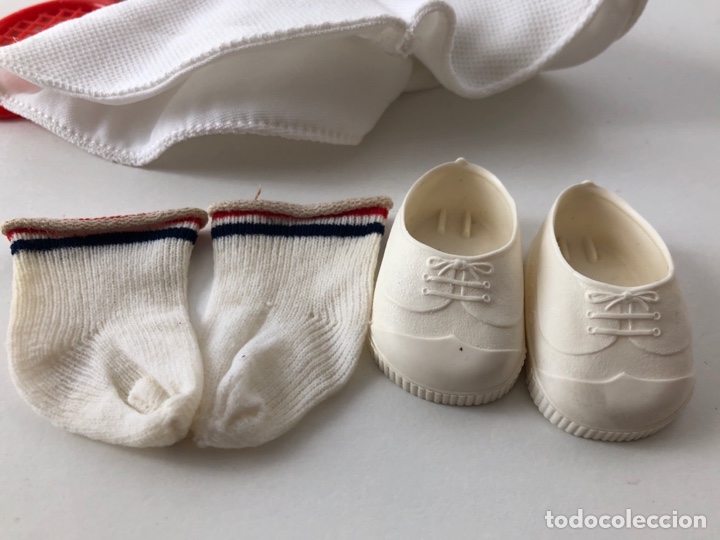 Mu&ntilde;ecas Nancy y Lucas: Conjunto de tenis de Nancy a&ntilde;os70 - Foto 5