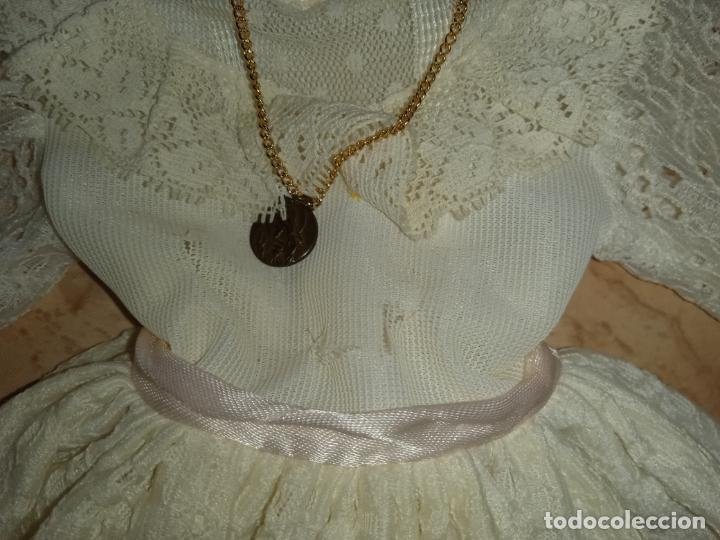 Mu&ntilde;ecas Nancy y Lucas: Vestido de comuni&oacute;n de mu&ntilde;eca Nancy - Foto 4