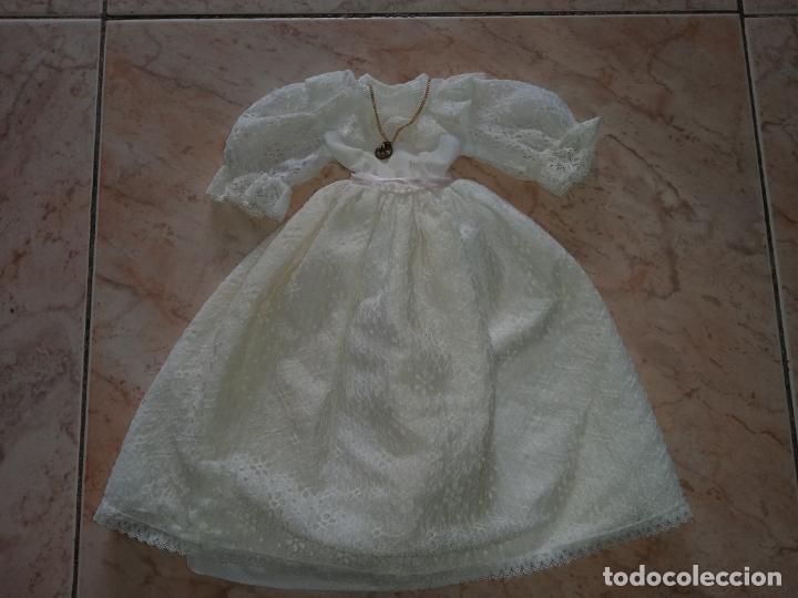 Mu&ntilde;ecas Nancy y Lucas: Vestido de comuni&oacute;n de mu&ntilde;eca Nancy - Foto 1