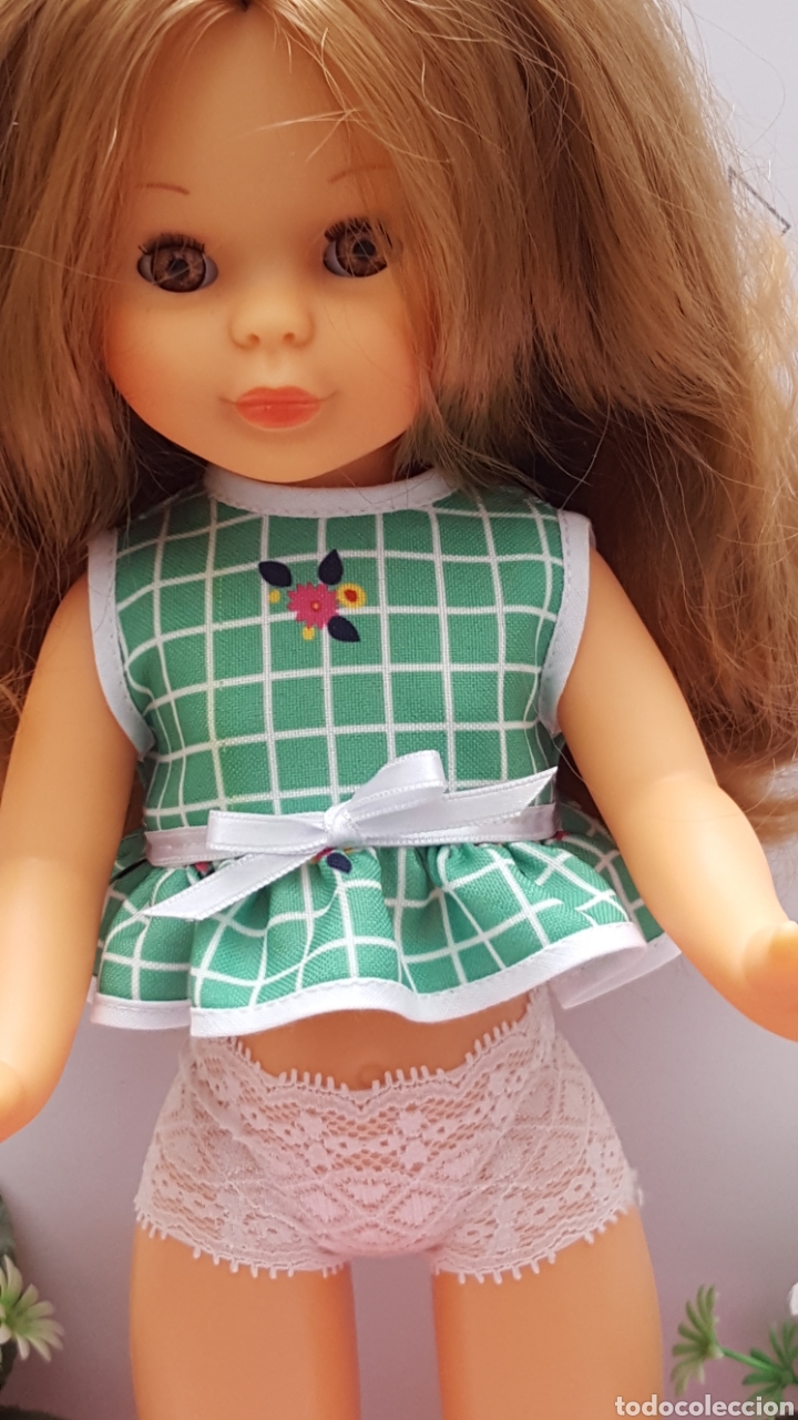Mu&ntilde;ecas Nancy y Lucas: top del conjunto en el Jard&iacute;n confeccionado - Foto 1