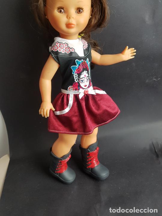 Mu&ntilde;ecas Nancy y Lucas: conjunto nancy new moderna vestido y botas - Foto 1