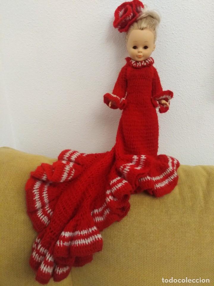Mu&ntilde;ecas Nancy y Lucas: Mu&ntilde;eca Nancy articulada antigua - Foto 1