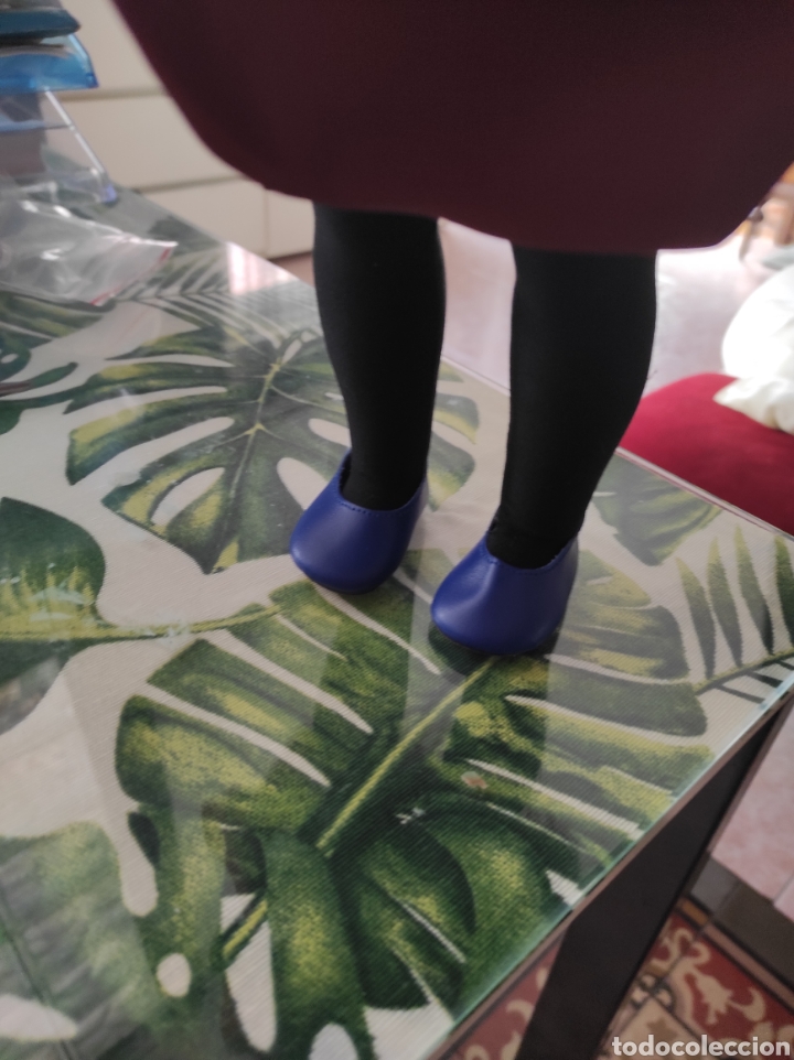 Mu&ntilde;ecas Nancy y Lucas: Zapatos azules para mu&ntilde;ecas como Nancy - Foto 2